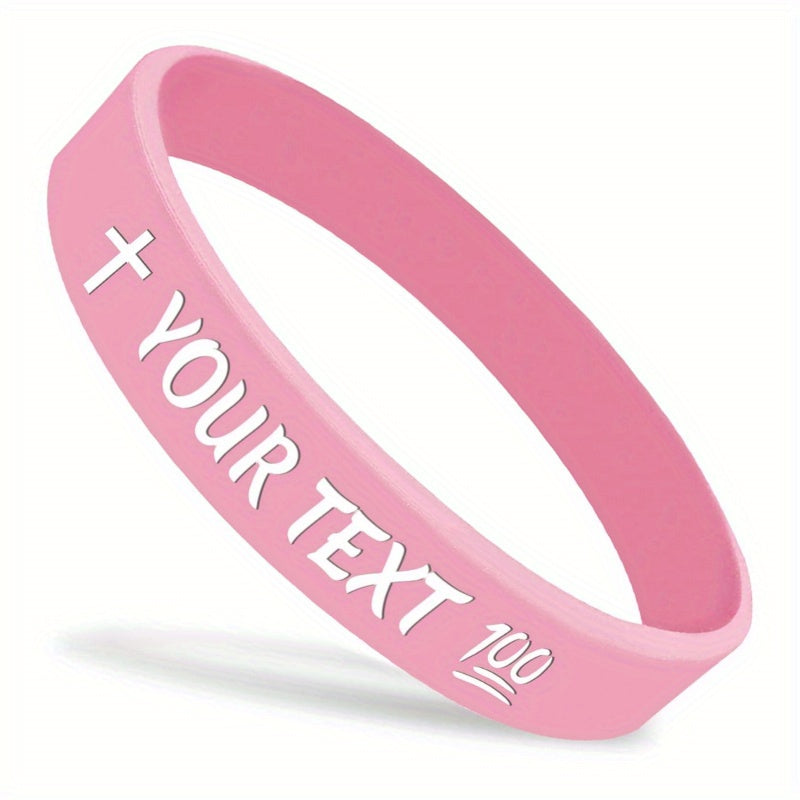 gift 77pcs custom silicone bracelets   supplies
