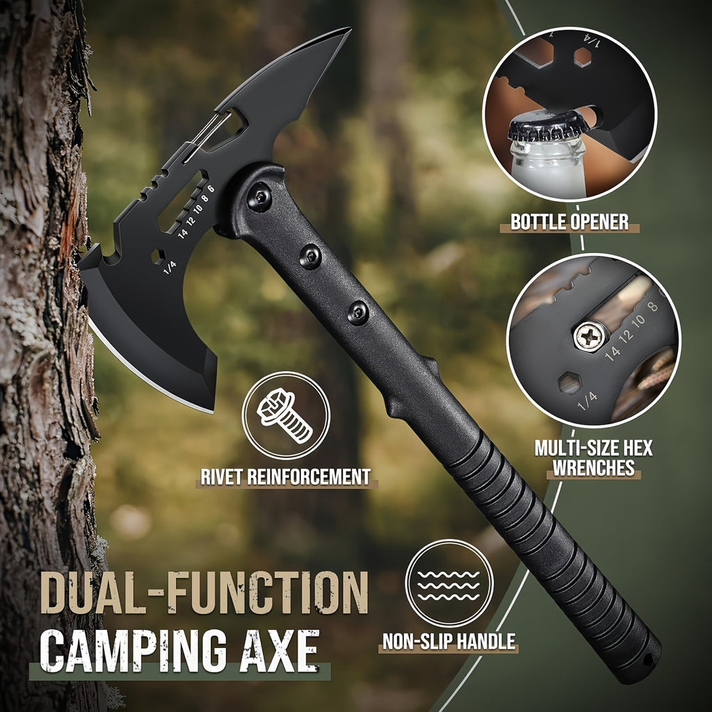 2pcs   camping hatchet set ergonomic grip multi
