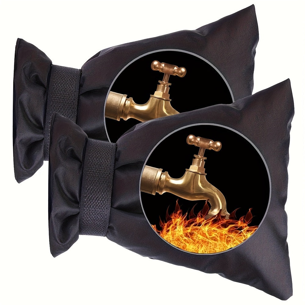 winter   outdoor faucet cover 420d oxford cloth