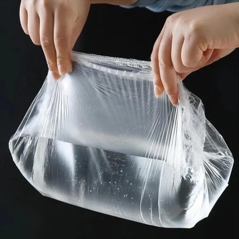 500pcs reusable elastic food preservation covers transparent