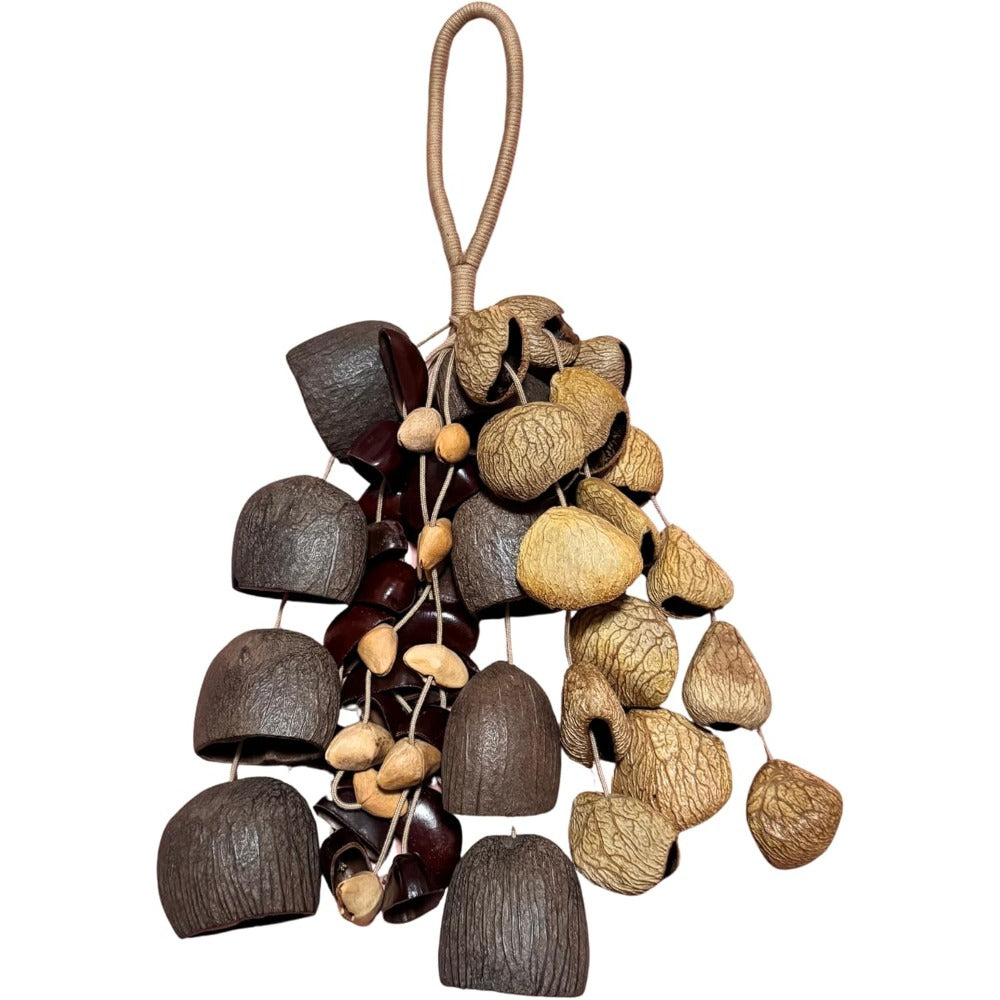 13 5 inch seed shell hand rattle   tools sound