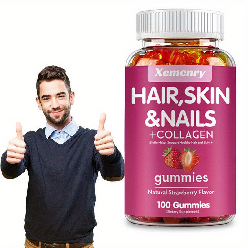 hair skin nails collagen   biotin vitamin c e
