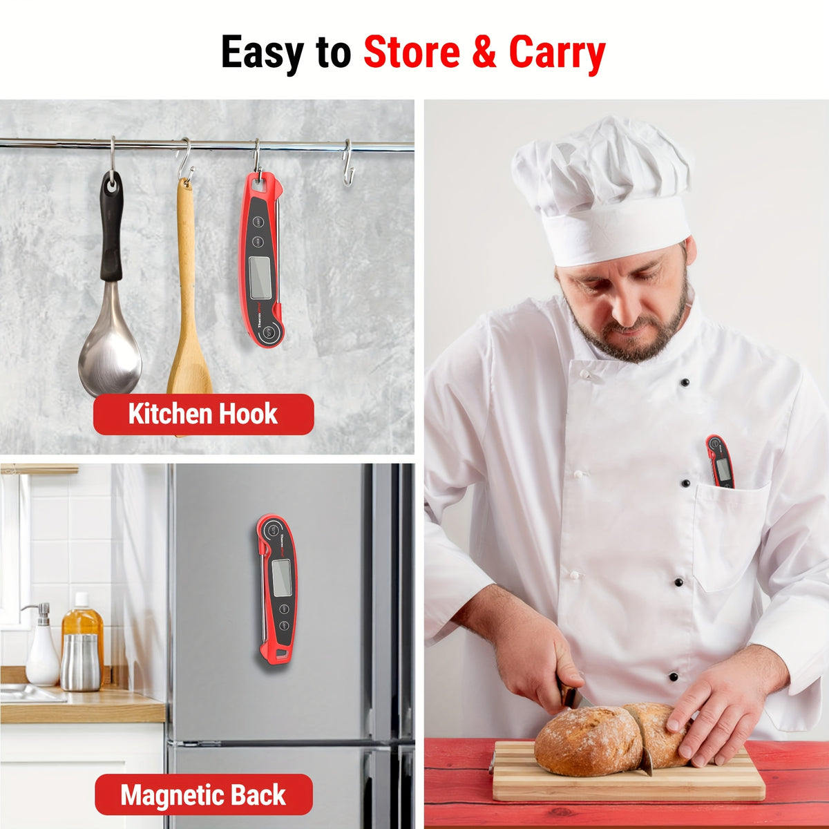 f05 digital meat thermometer cooking motion sensing