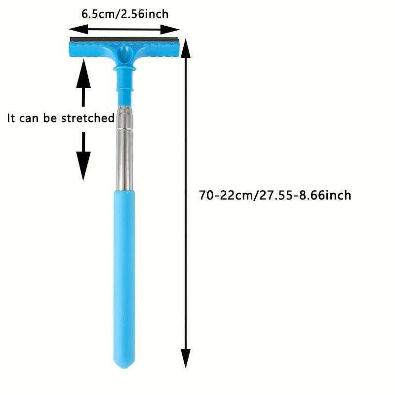 1pc handheld telescopic car brush portable rearview mirror
