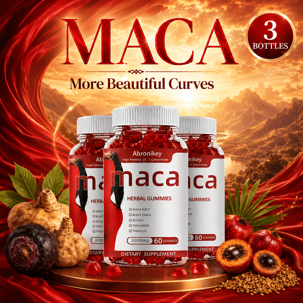 maca root gummies 3000mg supplement women