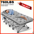 outdoor folding bed camping bed flip mattress foldable guest
