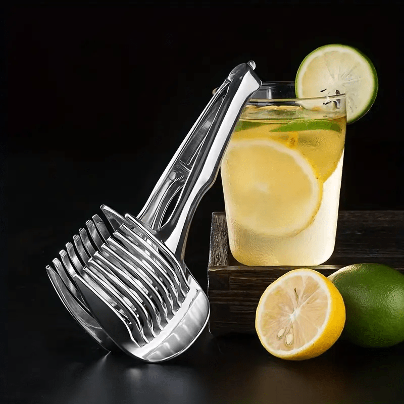 1pc lemon slicer tomato slicer aluminum lemon slicer