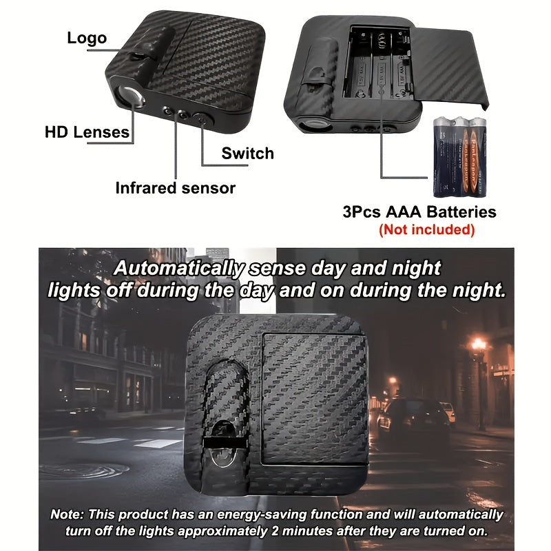 4pcs car welcome lights design photo led clear projection