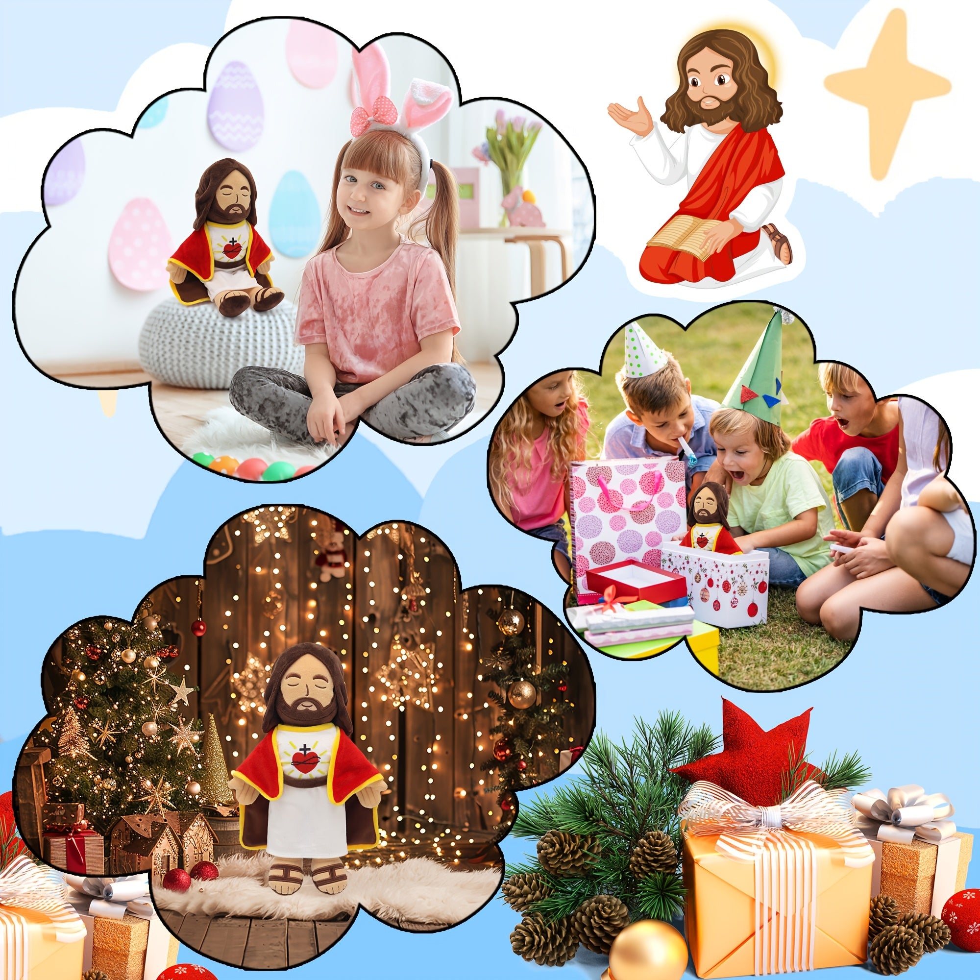 34cm 13 4   plush doll kids soft   plushie