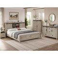 farmhouse bedroom set bed sliding barn doors bookcase