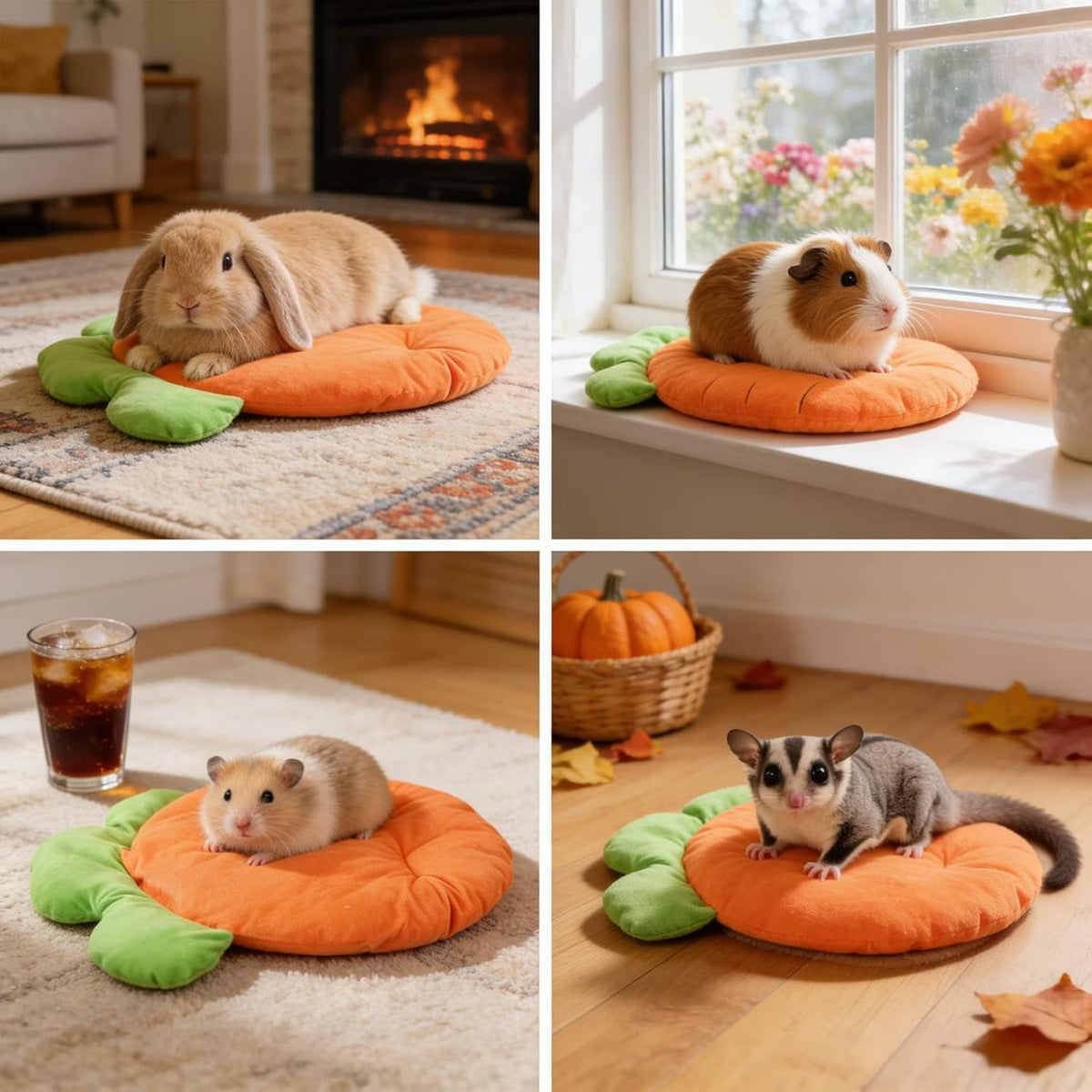 carrot shaped pet bed pet mat warm pet sleeping pad suitable
