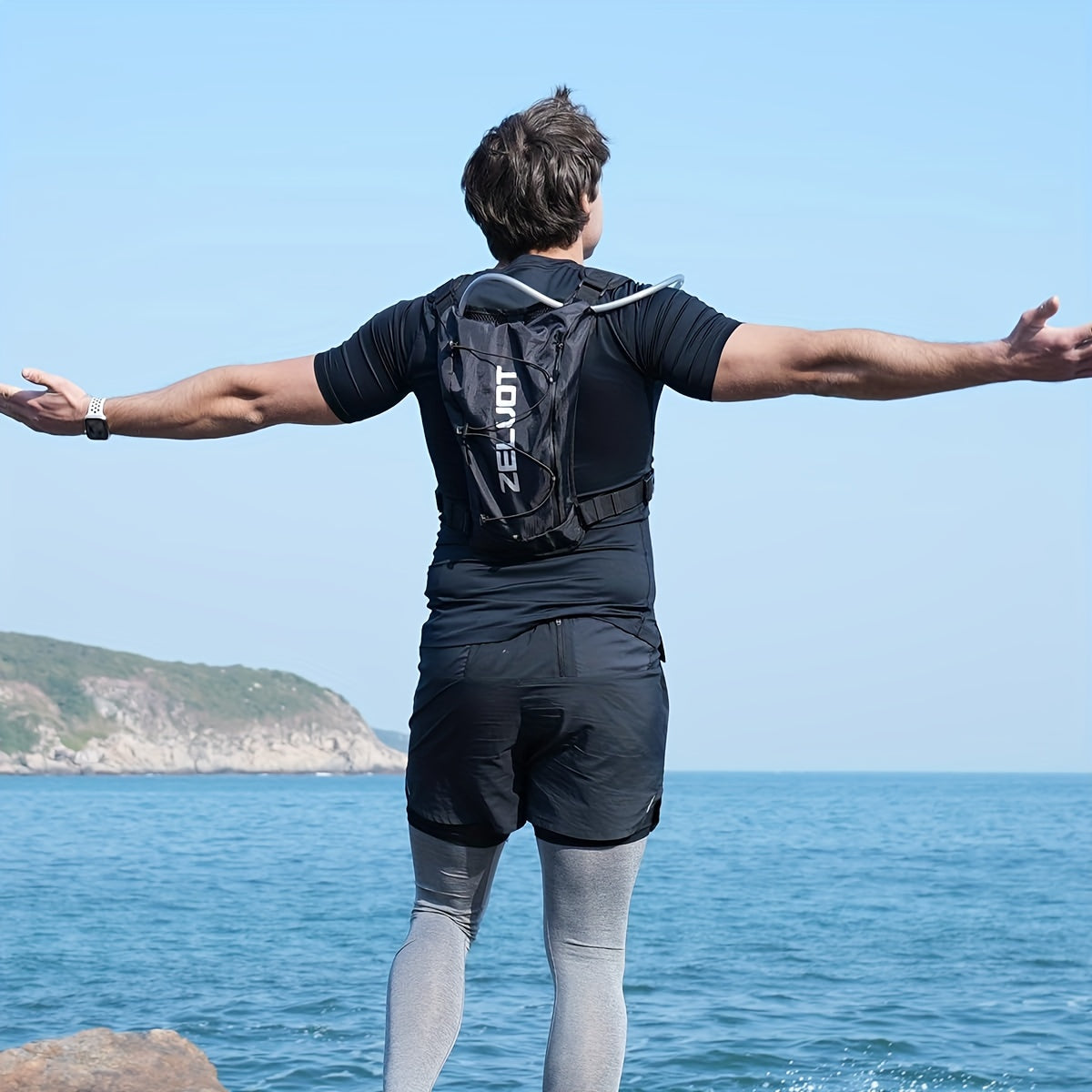 running vest 3l water bladder lightweight adjustable chest