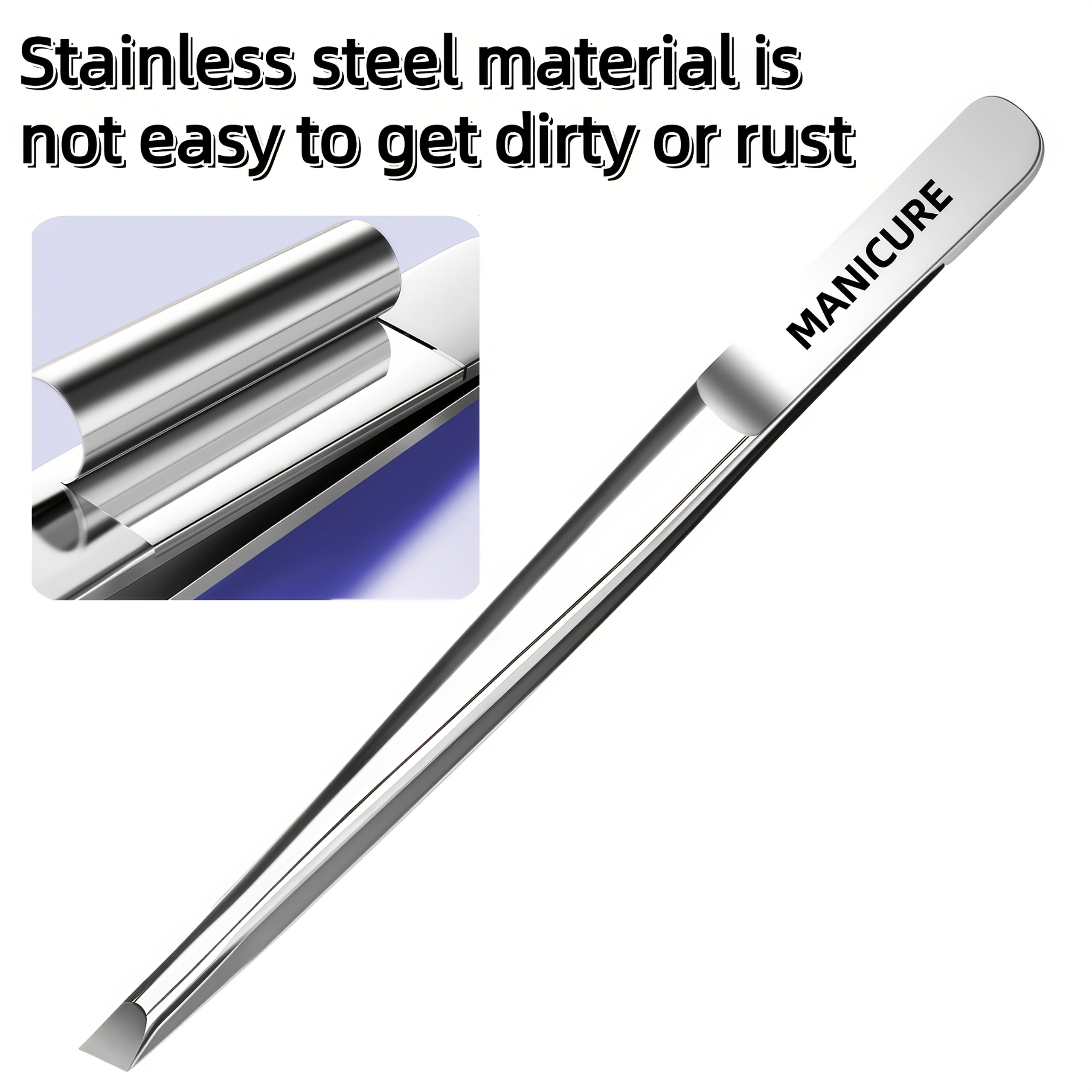 high quality stainless steel tweezers eyebrows beard multi