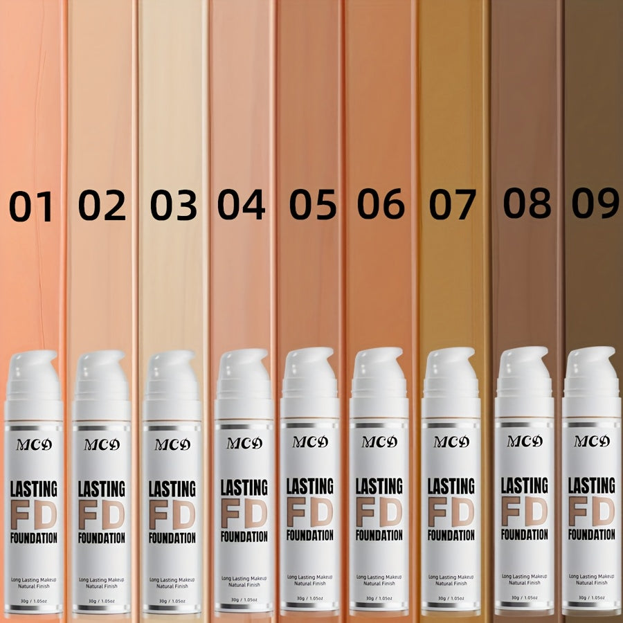 2pcs liquid foundation   coverage concealer