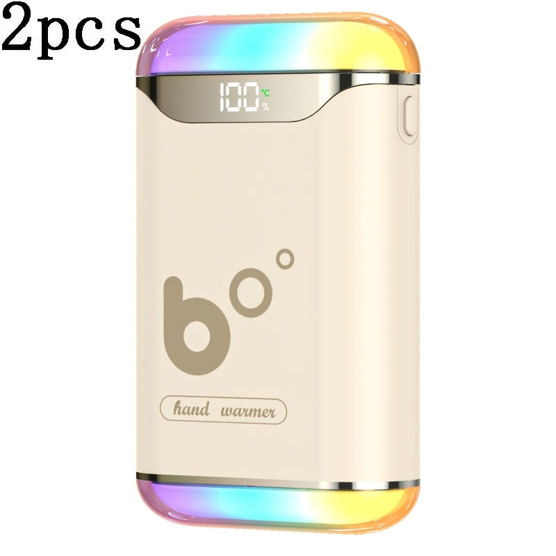 usb mini portable hand warmer heater rechargeable four sided