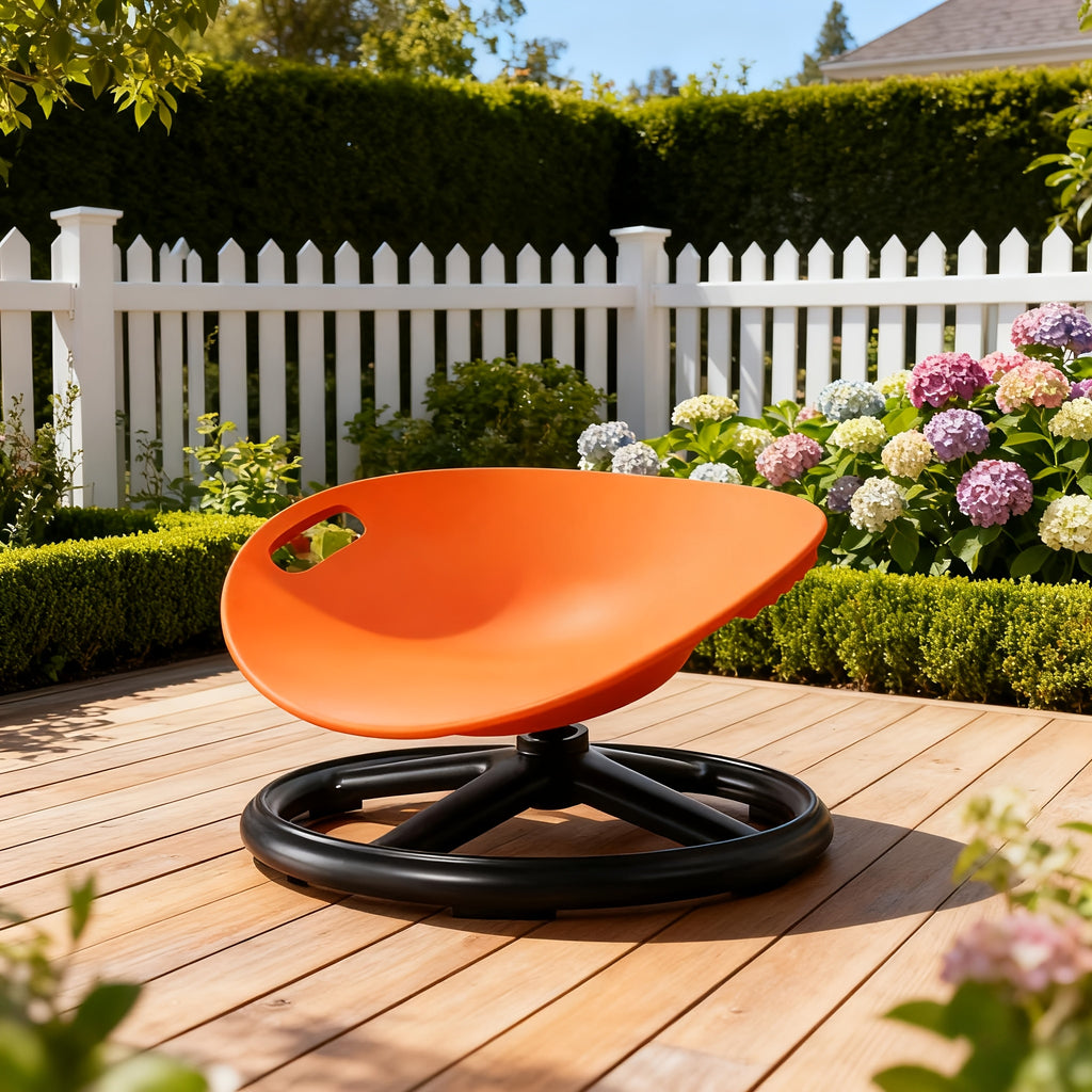 360 degree rotating sensory chair suitable oval egg shell