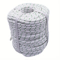 200ft white green polyester fiber rope 3 8 inch double