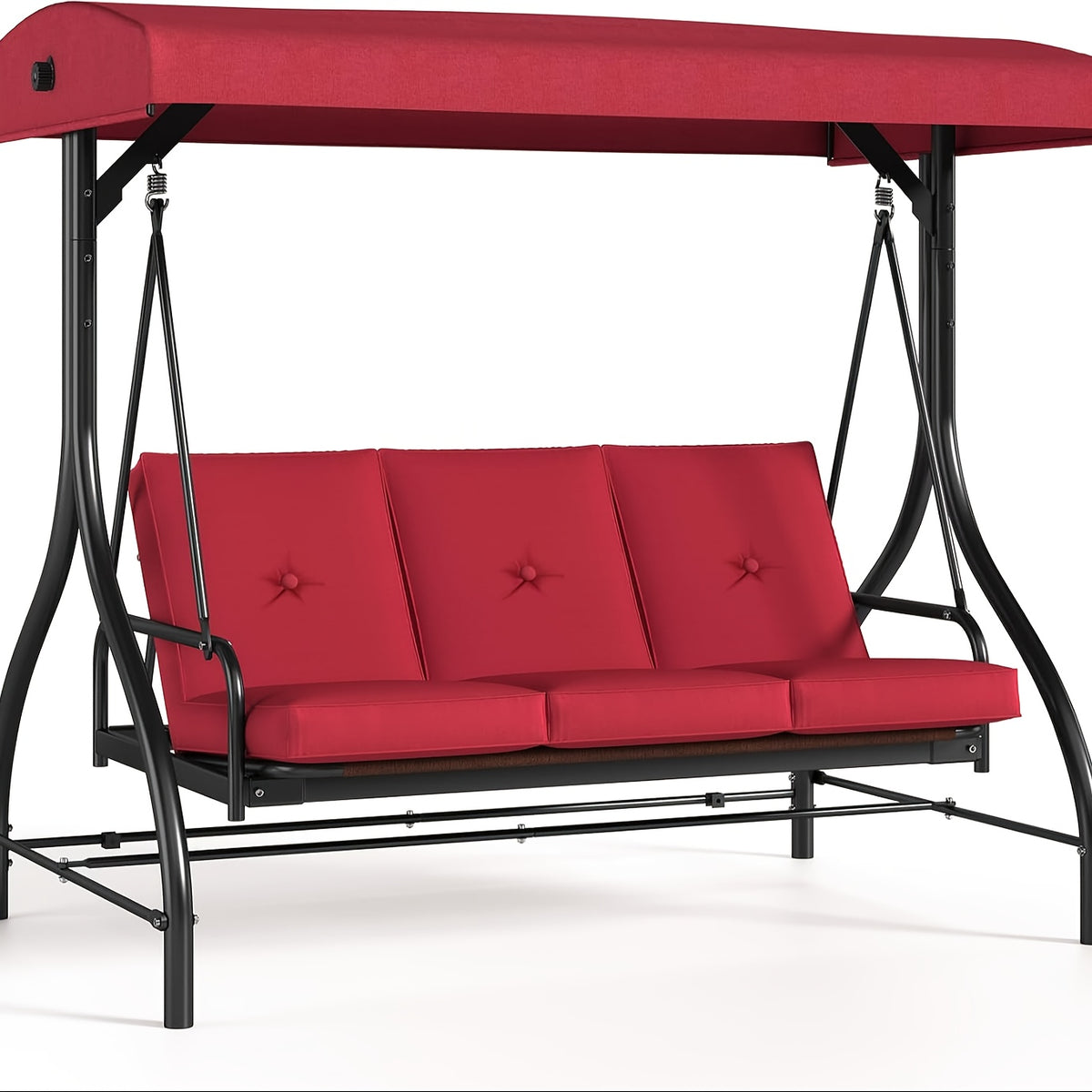 3 person patio porch swing outdoor   swing glider
