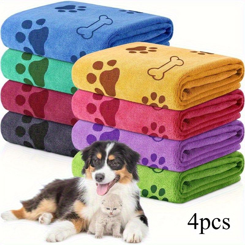 quick   towels 4 pack random colors quick dry soft