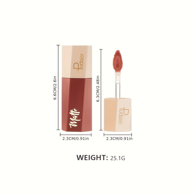 matte lip gloss waterproof long lasting non transfer smooth