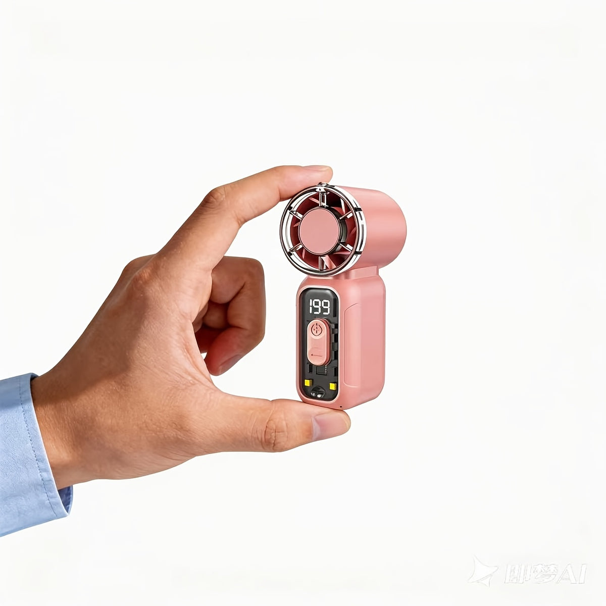 portable handheld mini fan usb rechargeable 199 level