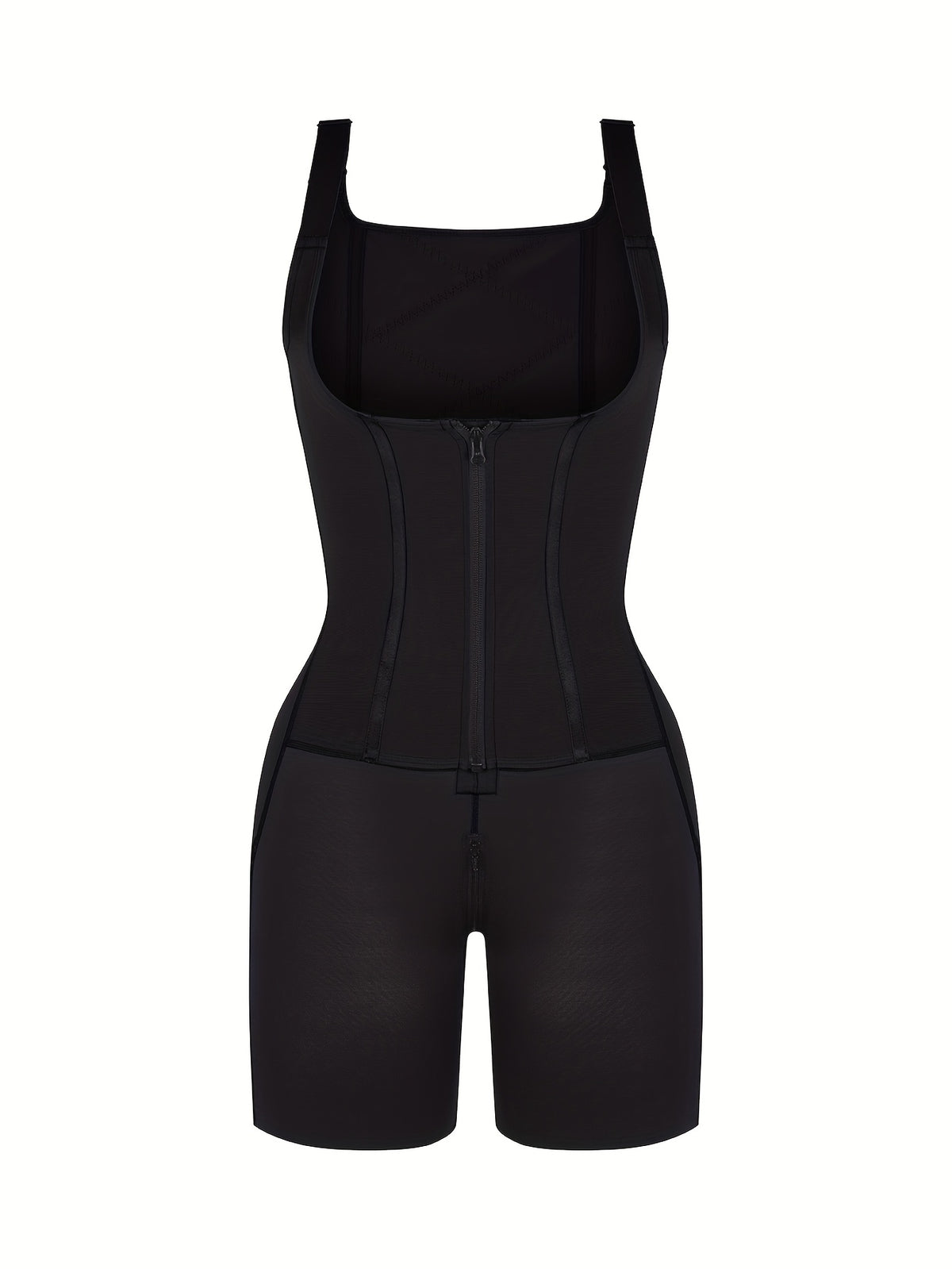 women 2in 1 adjust hooks abdomen trimmer control shapewear