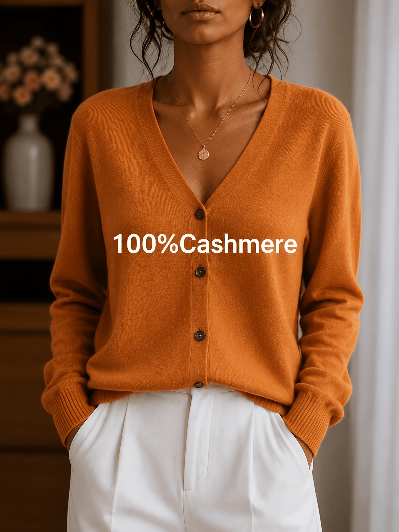 womens openwork sweater knitwear cashmere sweater women