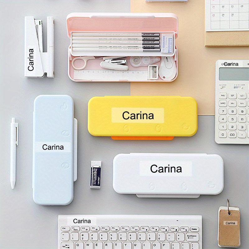 personalized custom transparent name tags waterproof