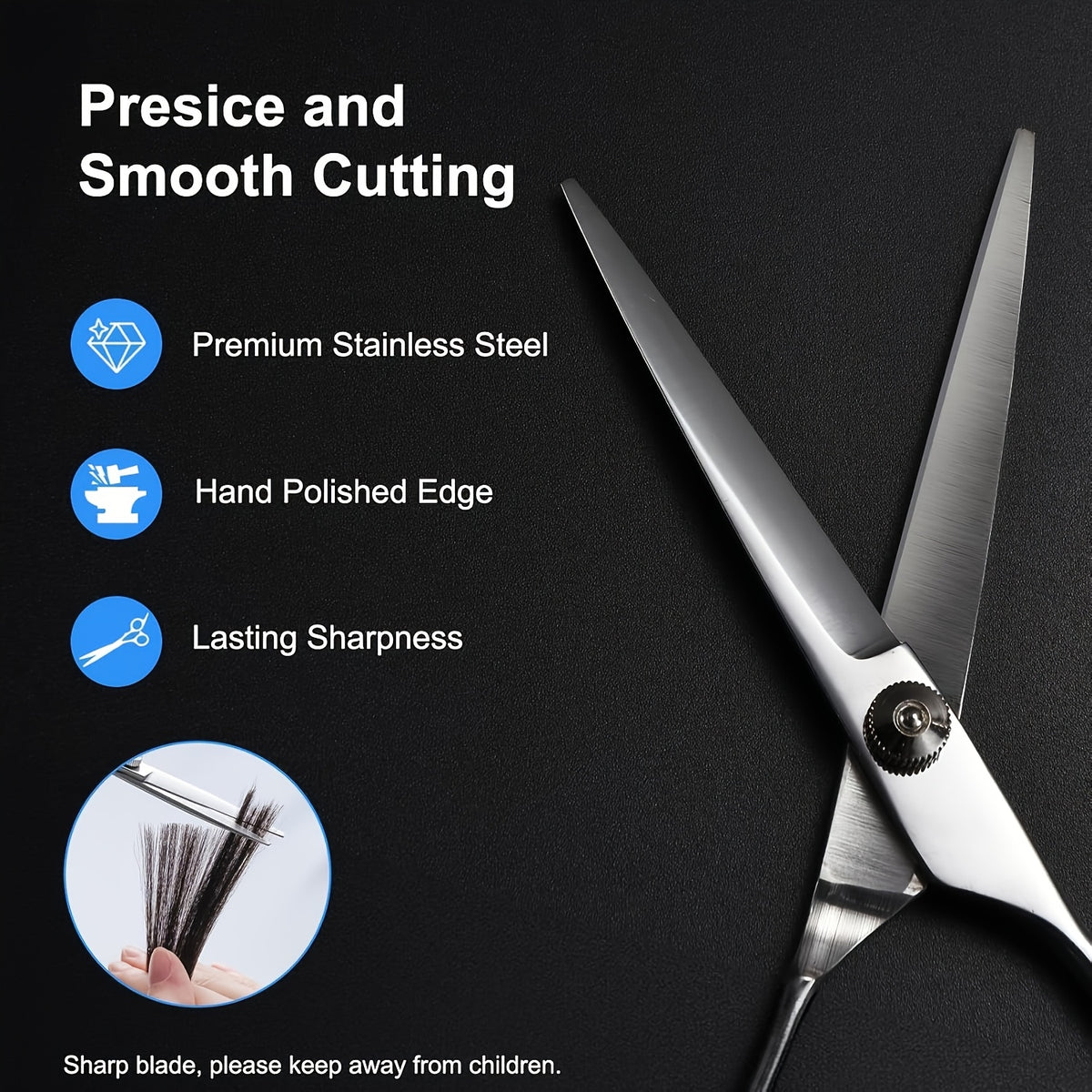 hair cutting scissors 6 5 stainless steel barber haircut