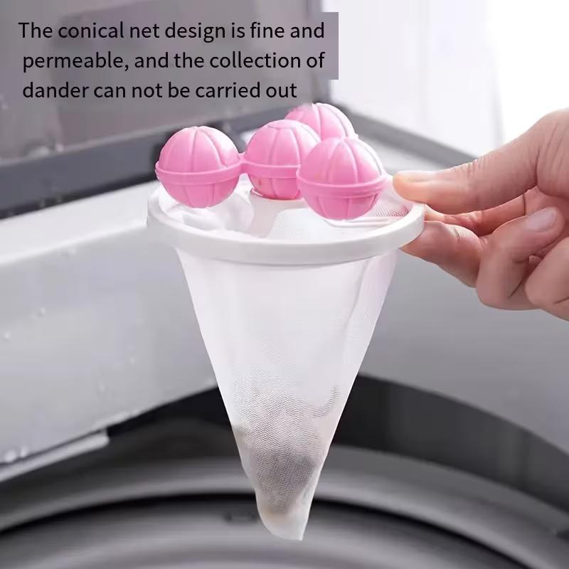 3pcs set random color laundry balls floating lint remover