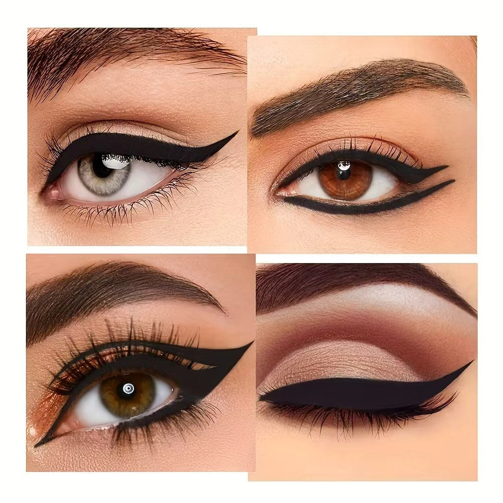 waterproof eyeliner pencil quick dry matte single end black