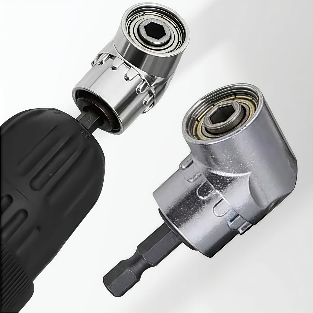 right angle drill bit quick change screwdriver adapter