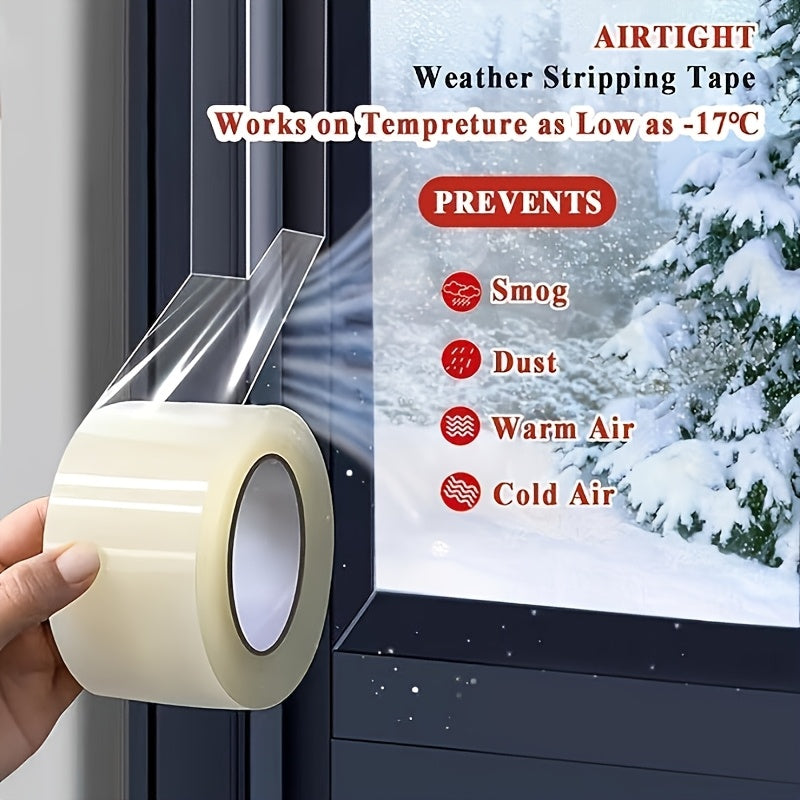 transparent window weather sealing tape 2inch x 65ft clear