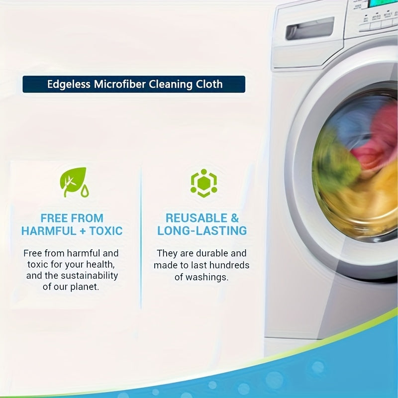 8 16 32 pack random color microfiber cleaning cloths