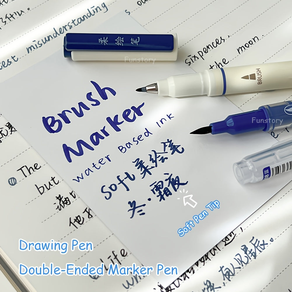 6pcs gel pen colored   calligraphy pens 0 5mm fine