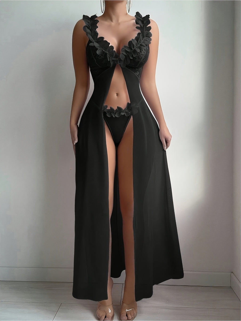 intimate sleepwear set nightgown home sleepwear temu
