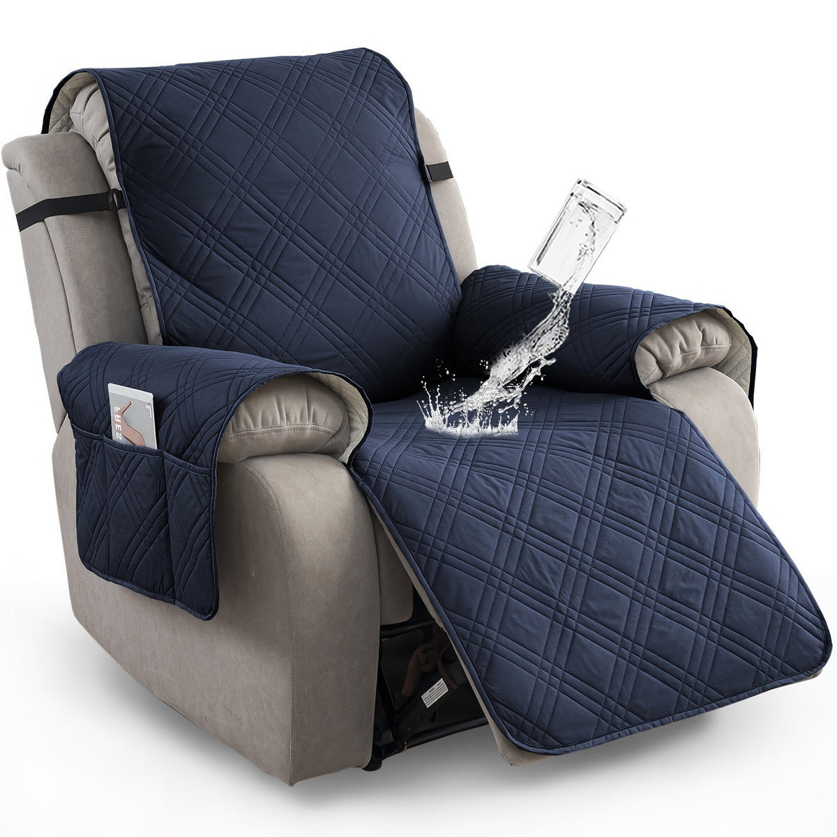 1pc 100 waterproof recliner chair cover non slip recliner