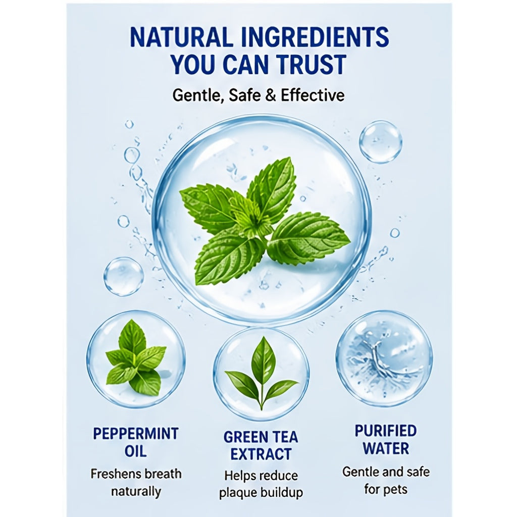 oral spray   pet breath freshener