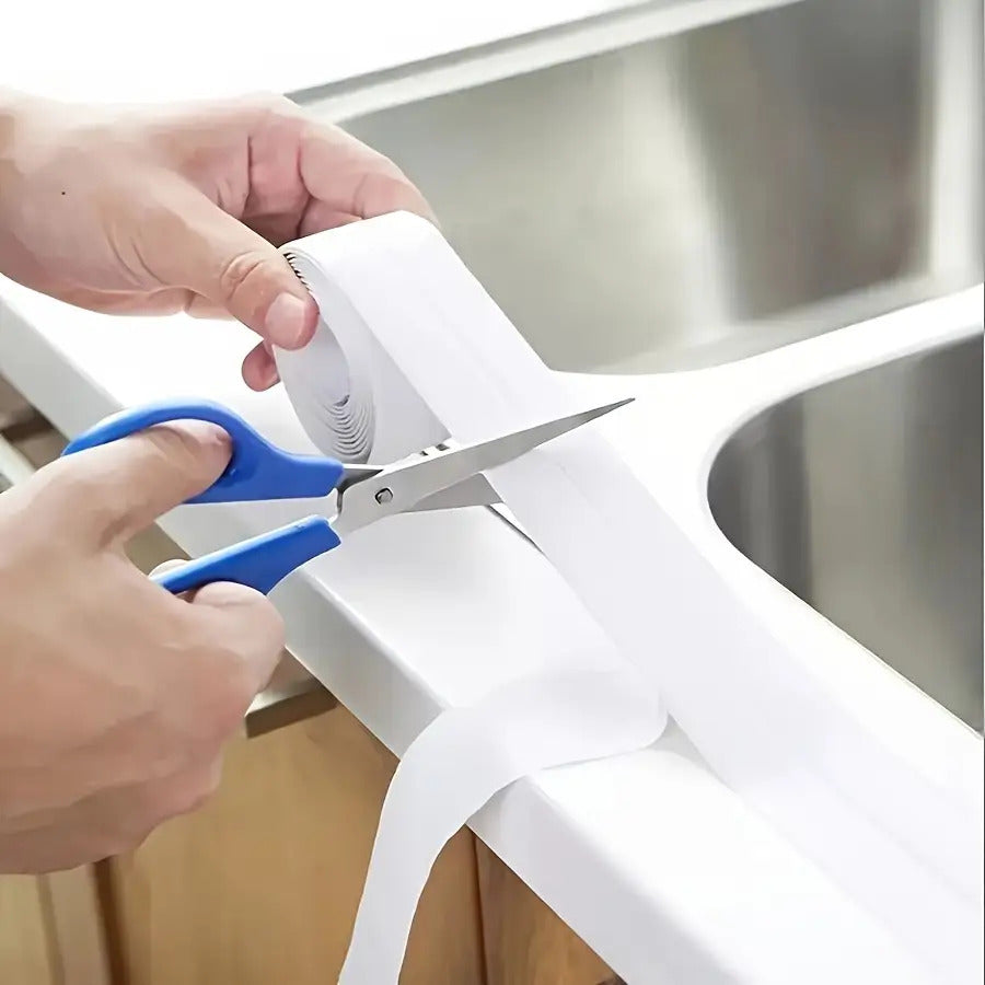3 rolls kitchen bathroom waterproof tape   sink