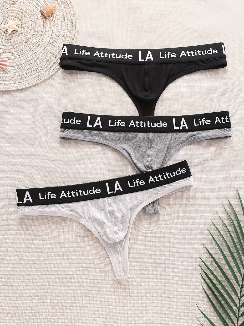 set     stylish breathable low   underwear in
