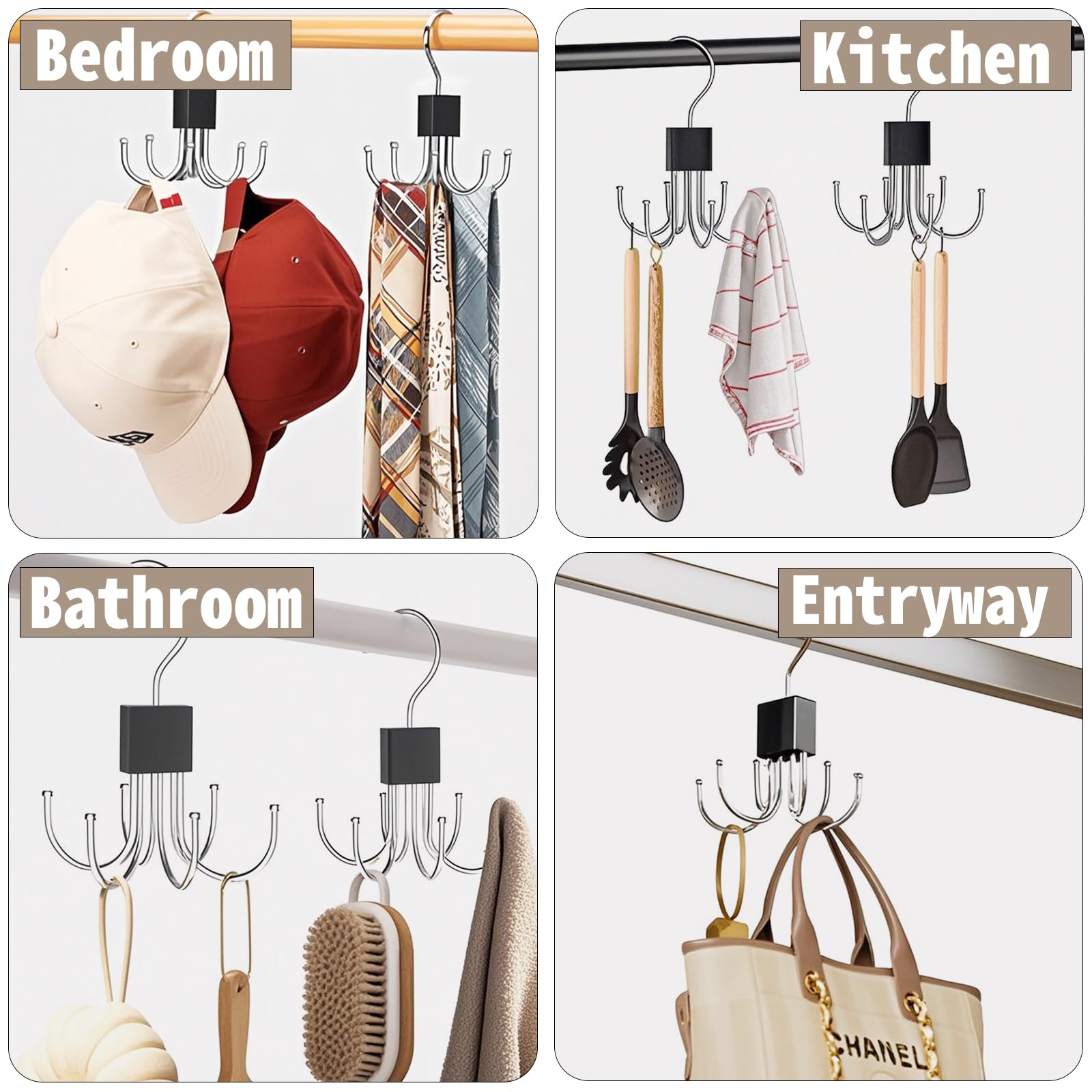 360 rotatable hook 1pc vest style hanger bra hanger 360