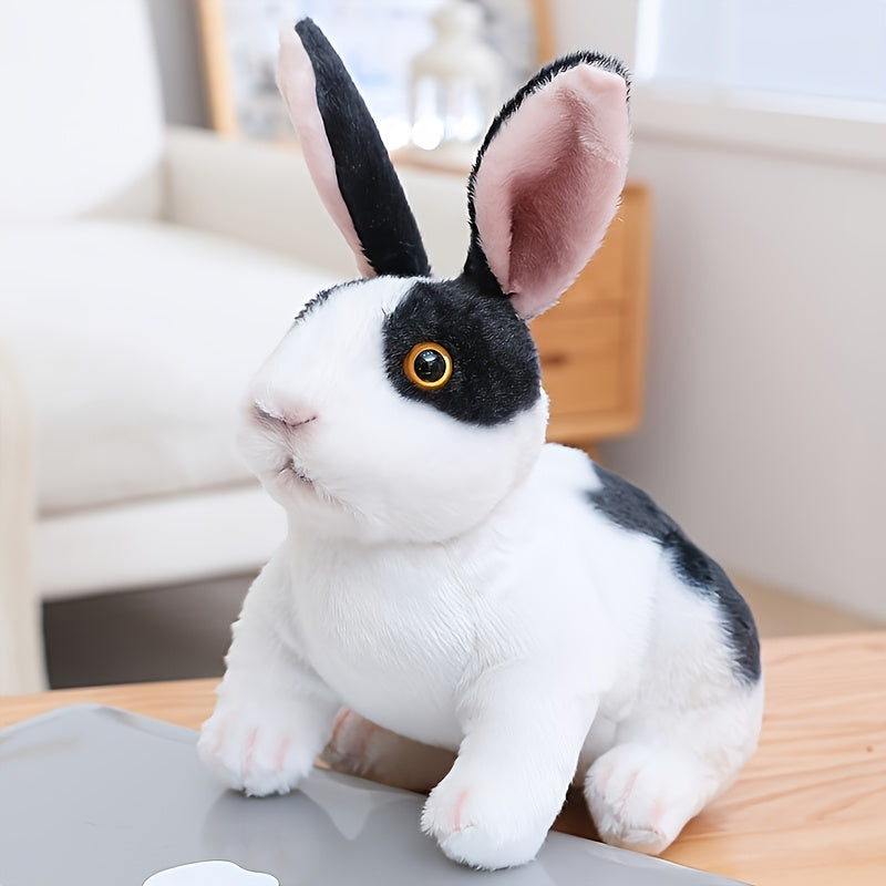 1pc cute simulation rabbit plush toy soft rabbit stuffed