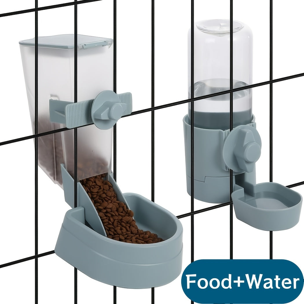 rabbit feeder water dispenser durable plastic