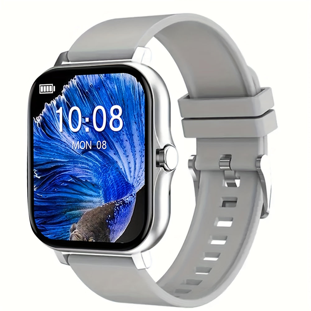 1pc new large screen smartwatch compatible   iphone