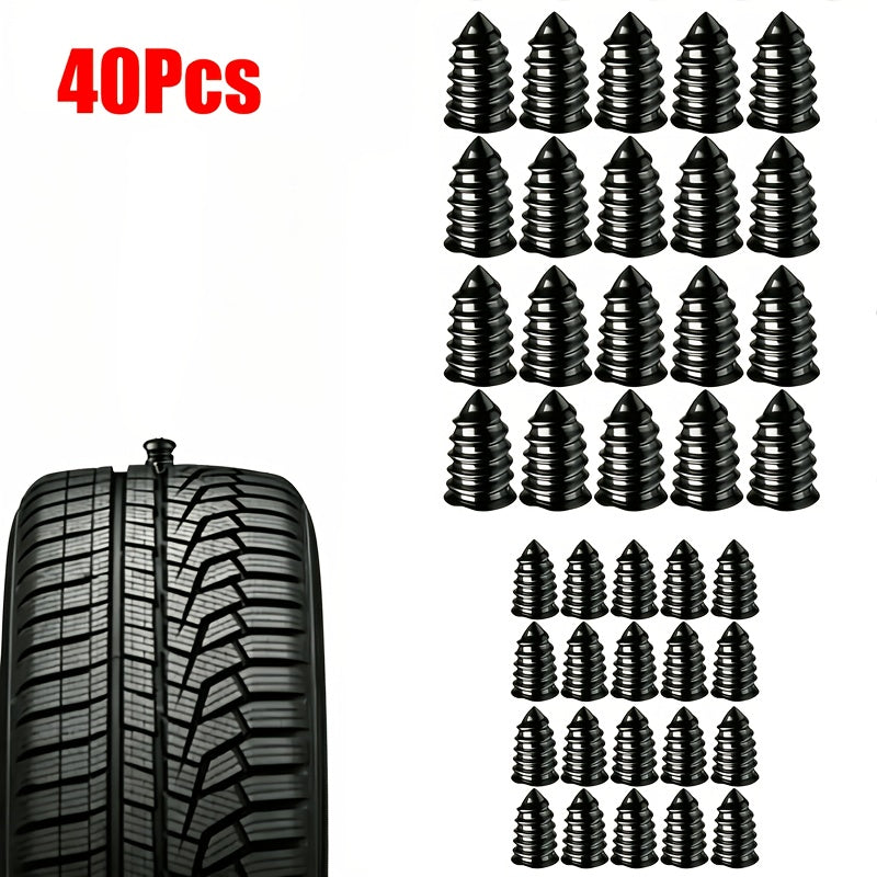 20 40pcs tire repair rubber nail kit suitable car motorcycle