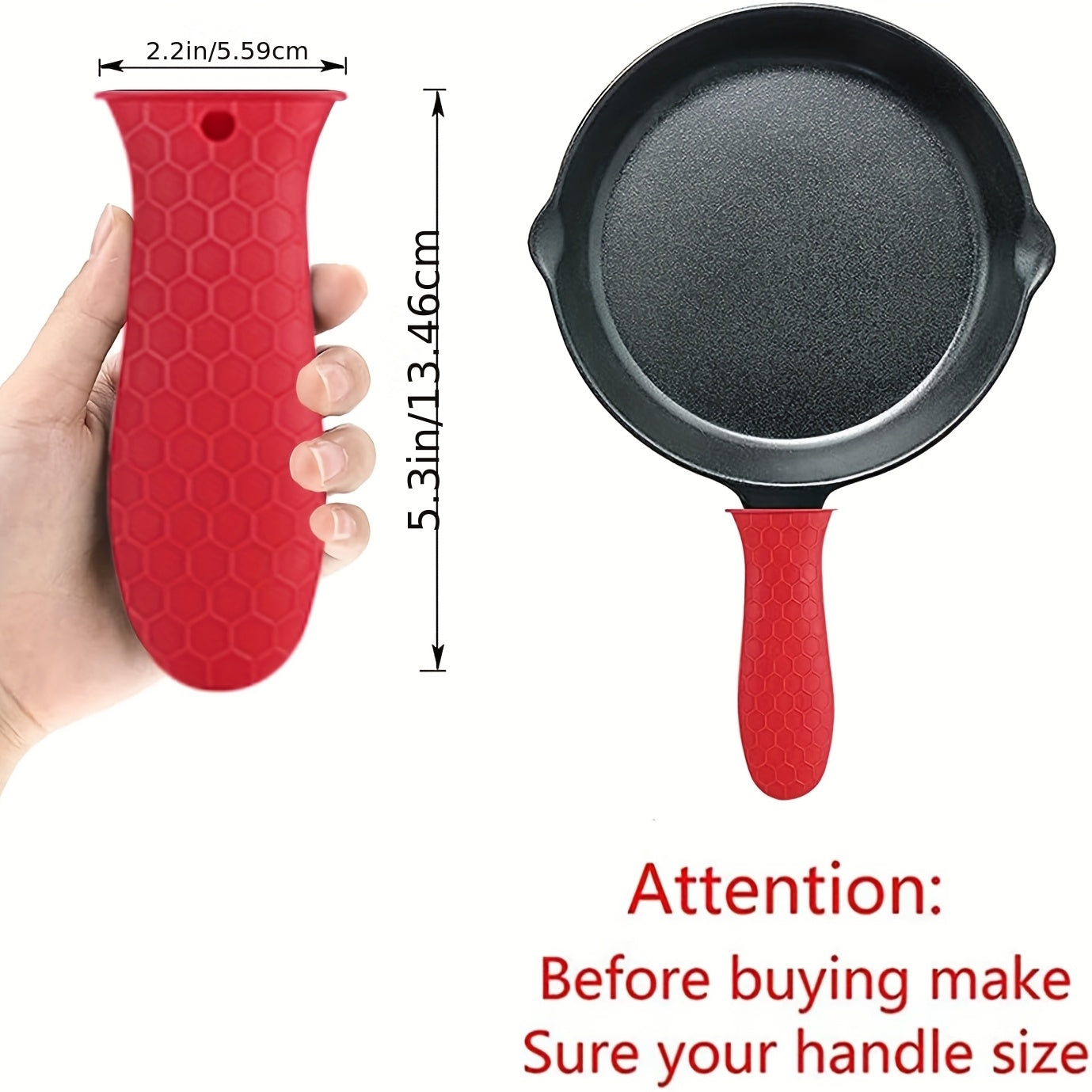 set 4 silicone heat resistant handle covers   handle