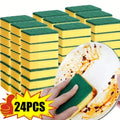 24pcs   sponges kitchen sponges dishwashing