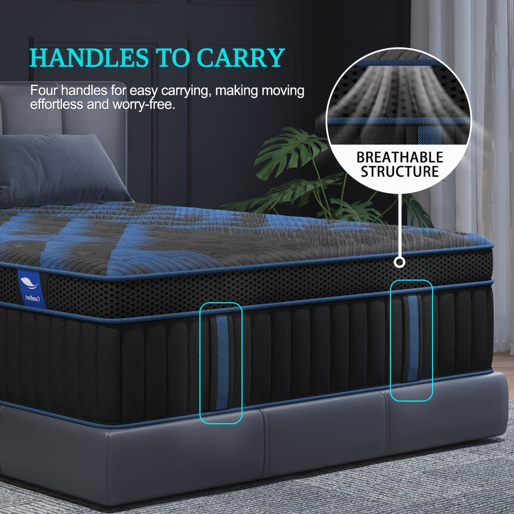 12 14 inch gel memory foam mattress