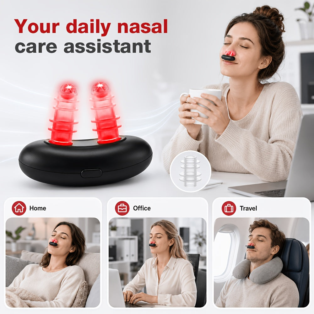 red light nasal device sinus congestion allergy