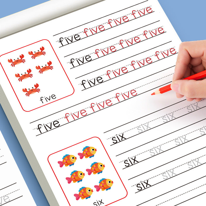 alphabet practice workbook   pattern based letter